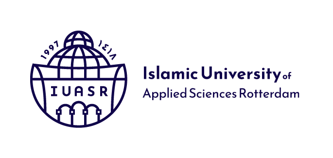 IUASR-logo in lichte uitvoering op donkere achtergrond